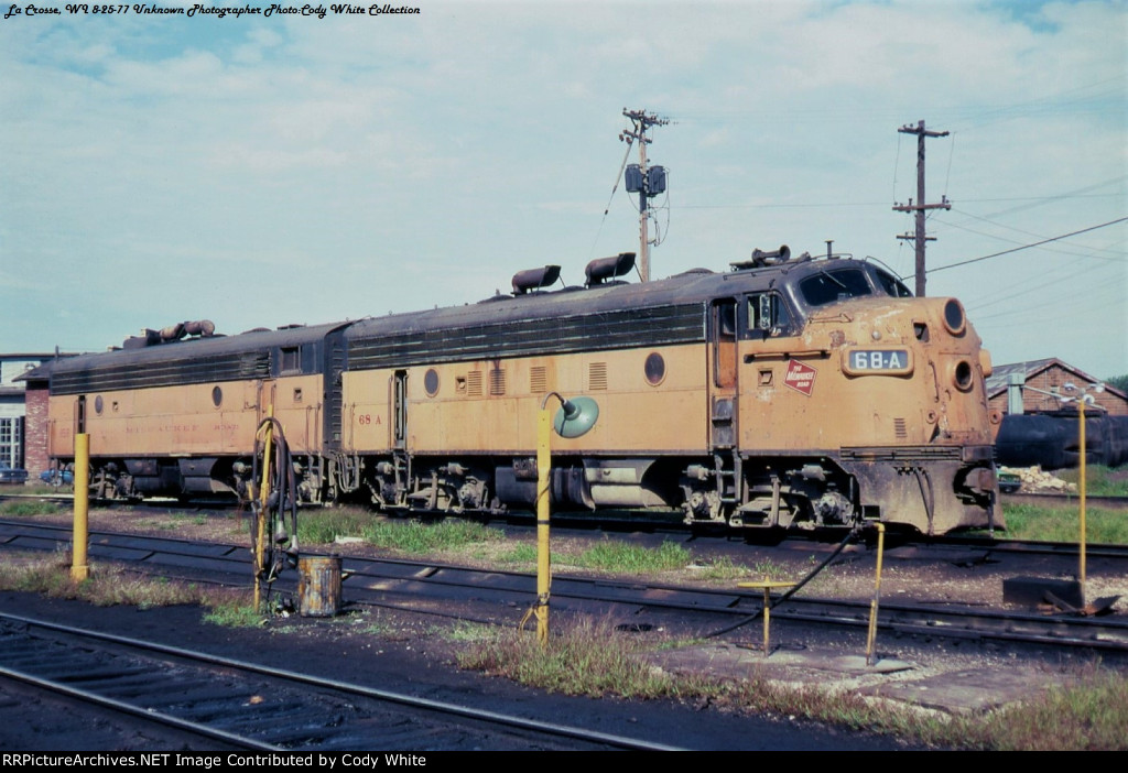 Milwaukee Road F7A 68A